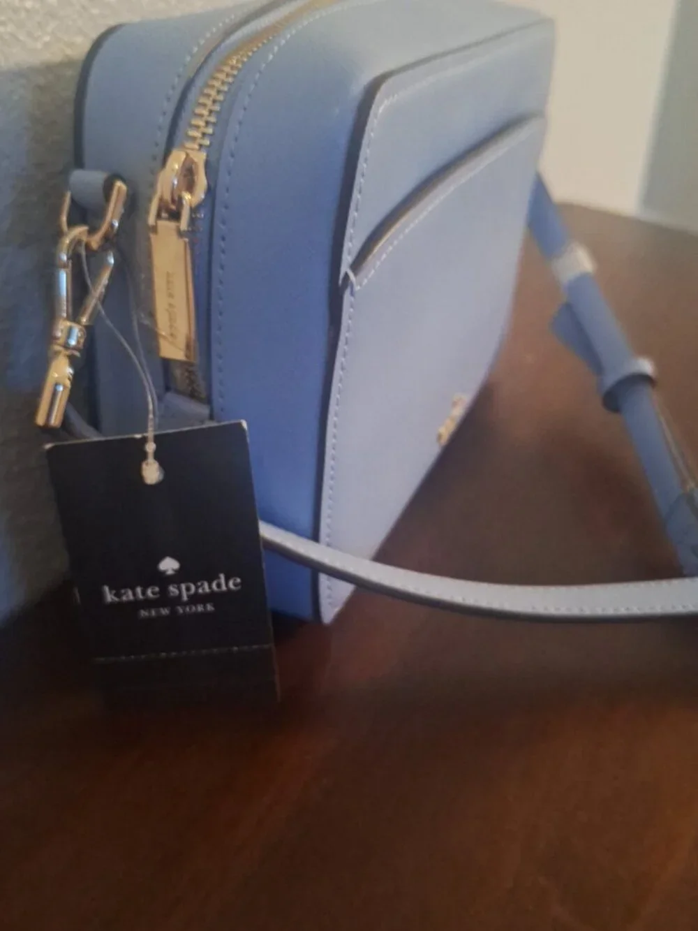 Beautiful blue purse